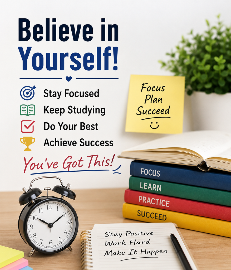 Motivating Words of Encouragement for Exam