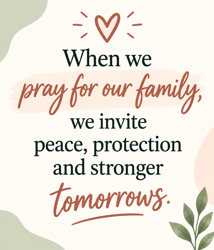 Good Morning Prayer Messages for Family