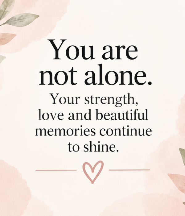 Encouraging Words for a Widow
