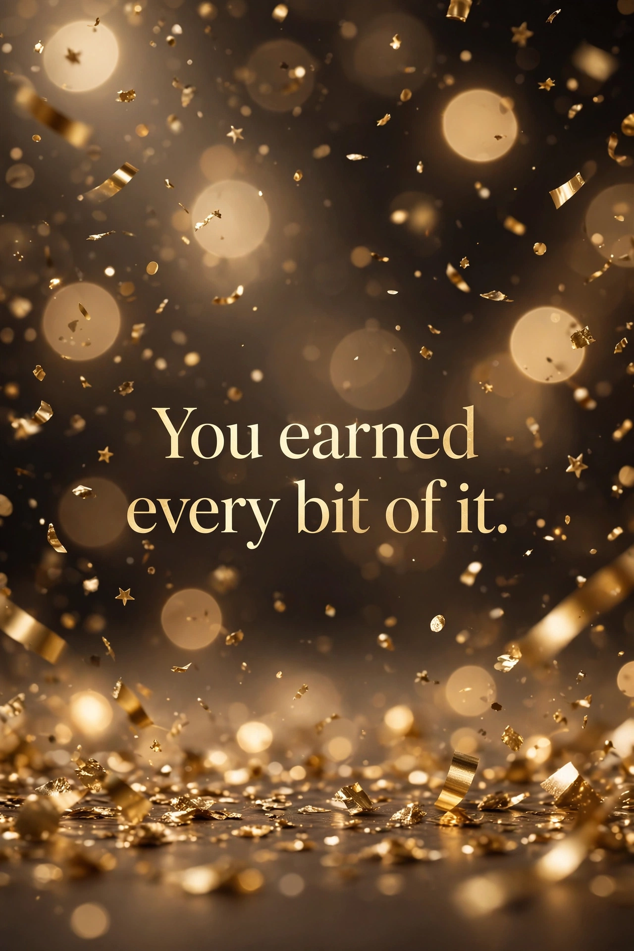 120+ Congratulations Messages: Texts for Every Big Win 2 Congratulations messages for promotion and new job quote card with gold confetti celebration