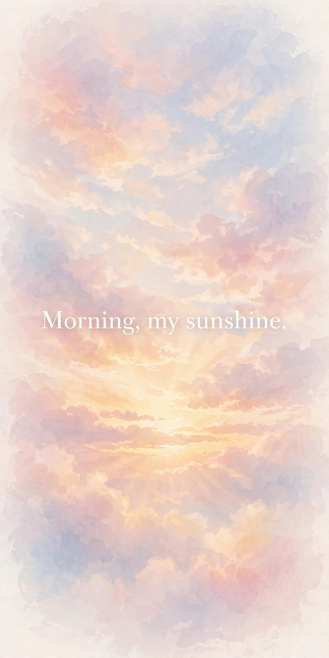 120+ Good Morning Wishes for Daughter: Sweet Texts & Loving Messages 6 Short sweet good morning texts for daughter quote card with soft morning sunrise