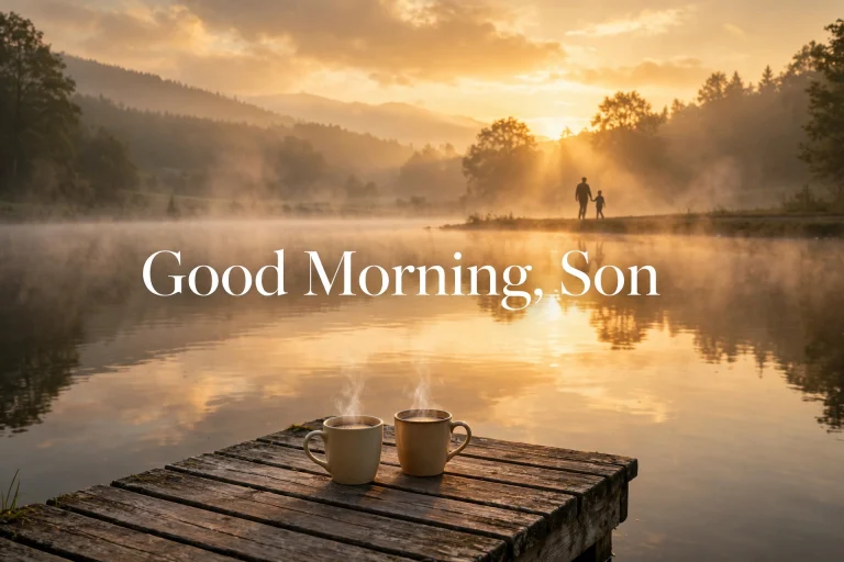 120+ Good Morning Wishes for Son: Proud, Loving & Motivating Texts