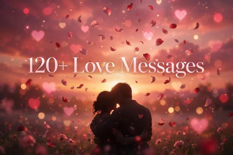 120+ Love Messages: Romantic Texts for Her & Him